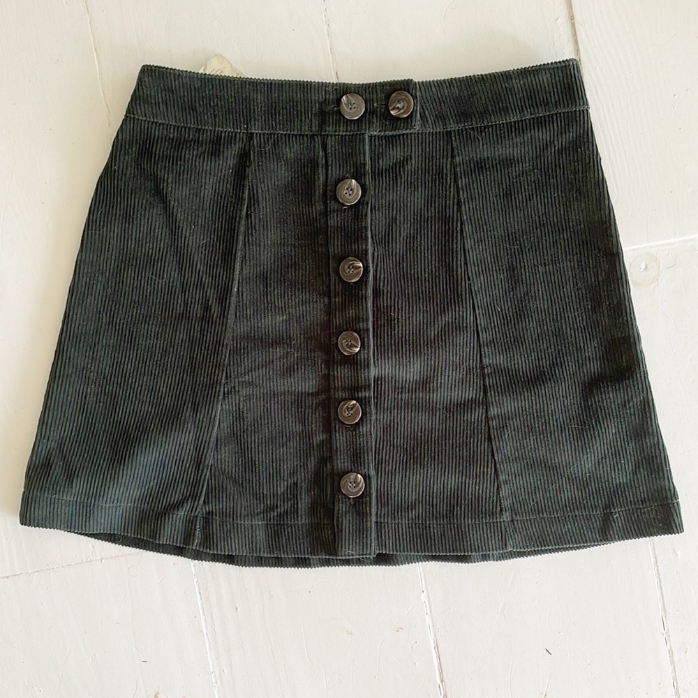 NWT Corduroy Emerald Green Urban Renewal Skirt from Urban Outfitters Europe